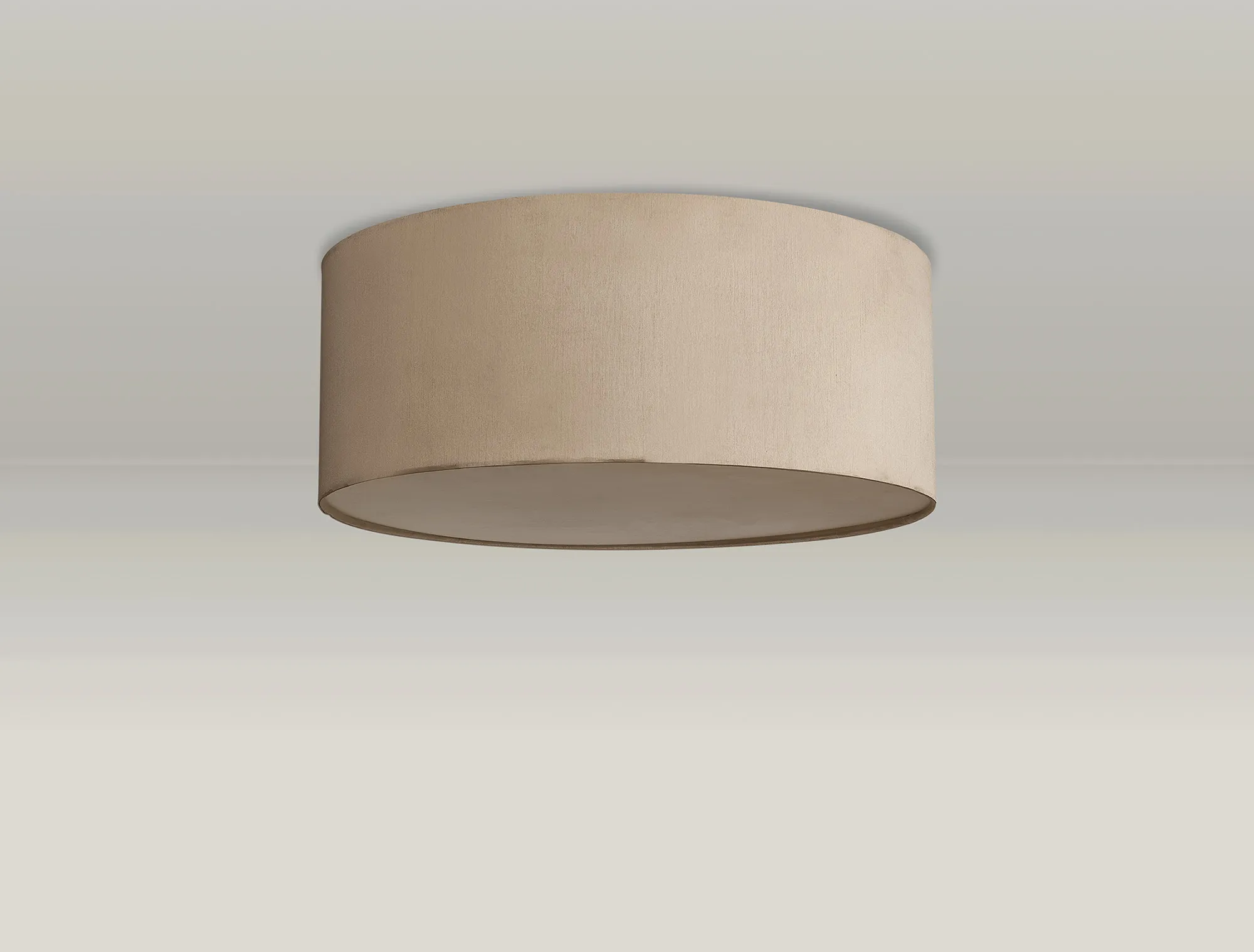 Baymont 50cm Flush 5 Light Nude Beige/Moonlight, Frosted Diffuser DK0640  Deco Baymont WH NU